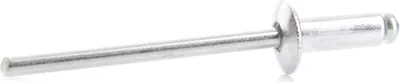 Produktbild von 50 Stück Blindnieten 4,0 x 10mm Popnieten Standart Alu/Stahl Flachkopf Nieten