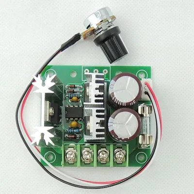 Produktbild von 12V-40V 10A DC-Motor-Drehzahlregler PWM Drehzahlregler-Regler