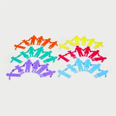 Image de Moules en silicone Happy Kidz "Family" - colorés 21404091012