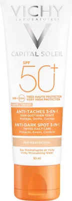 Zdjęcie produktu dla Vichy Capital Soleil Krem przeciw przebarwieniom 3w1 SPF50, 50 ml