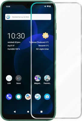 Immagine prodotto di Cadorabo pellicola protettiva per Fairphone 4 in CRYSTAL CLEAR Pellicola protettiva per schermo temperato in vetro blindato