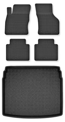 Immagine prodotto di Tappetini a vasca + bagagliaio per Volkswagen Tiguan Allspace 2017- 5 pezzi