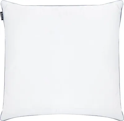 Produktbild von BELIANI Kopfkissen mit drei Kammern weiße Entenfedern und Daunen 80 x 80 cm hochwertiger Baumwollbezug und Daunenumrandung