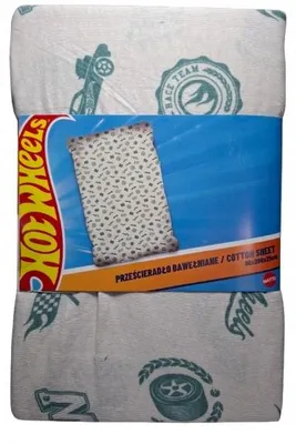 Obrázok produktu pre Carbotex Hot Wheels Bavlnená plachta s gumičkou 90 x 200 cm