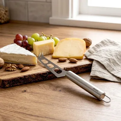 Zdjęcie produktu dla Nóż do sera, stal nierdzewna, ostrze 26,5 cm