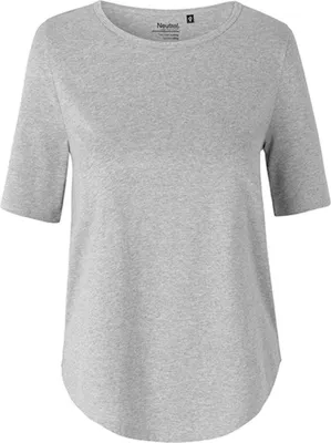 Produktbild von Neutral O81004 | Damen Half Sleeve T-Shirt / 100% Fairtrade Baumwolle - Farbe: Sports Grey - Größe: L