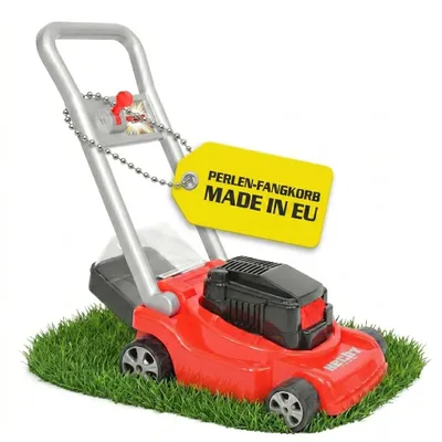 Produktbild von Kinder Rasenmäher Spielzeug HECHT 50437 | Wirbelnde Perlen-Fangkorb | Ohne Batterien | 52 cm Griffhöhe  EU