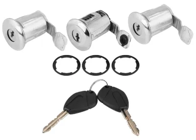 Immagine prodotto di Set di cilindri di chiusura per porte con chiave - per Citroen