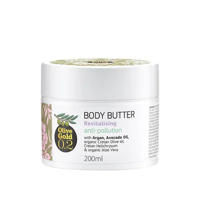 Produktbild von OLIVE GOLD 0.2 00512 - Bodybutter Revitalisierend 200ml, Naturkosmetik von Kreta