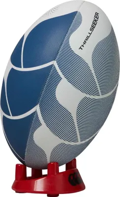 Image de Canterbury - Ballon de Rugby "Thrillseeker" RD3312 (3) (Blanc/Bleu)
