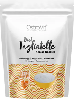 Obrázok produktu pre OstroVit | Dietn rezance | Nzkokalorick rezance Konjac vhodn pre keto