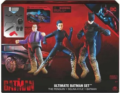 Produktbild von Batman - Batmobile mit Figuren