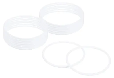 15 Traumfängerringe, 15 cm, Kunststoff, rund, DIY-Bastel