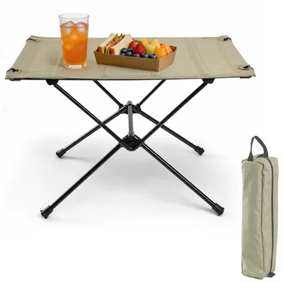 Image de Table de camping pliante avec sac de transport