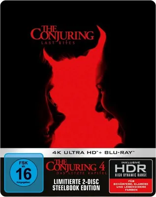 Produktbild von The Conjuring 4: Das letzte Kapitel [Limited 2-Disc Steelbook Edition] (4K Ultra HD)