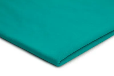 Produktbild von French Terry, Baumwolle Sweatshirtstoff, Helles Meeresgrün 50 x 185 cm