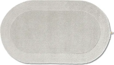 Produktbild von RHOMTUFT Badematte EXQUISIT Farbe perlgrau Größe 80x160 cm