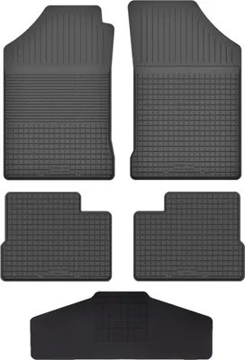 Produktbild von Gummi Fußmatten Set Für: Suzuki  Swift Ii (1988-2004) Gummimatten Schwarz