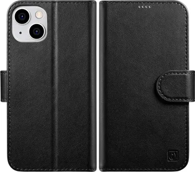 Obrázek produktu pro Icarer Case Kožené pouzdro pro Iphone 14Plus Black