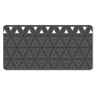 Produktbild von MuchoWow® Schreibtischunterlage Geometrie - Gestaltung - Mosaik 80x40 cm - XXL Mauspad - Gaming Mauspad