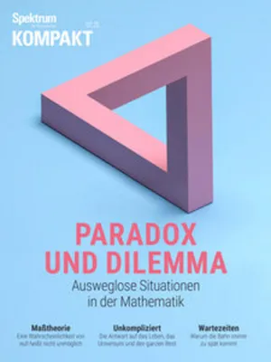 Obrázek produktu pro Spektrum Kompakt 4/2025 - Paradox und Dilemma