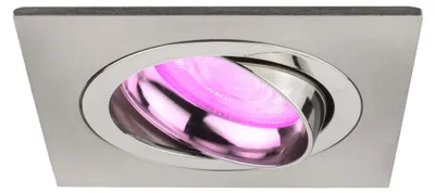 Produktbild von Ledvion LED Einbaustrahler Edelstahl RGB dimmbar Wifi