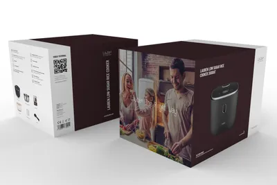 Zdjęcie produktu dla Lauben LBNLSRC3000AT, Czarny, 3 l, Ceramika, Dotyk, 1 m, 605 W