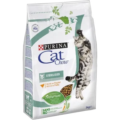 Productafbeelding van Purina STERILISED, Volwassen dier, Kip, 3 kg