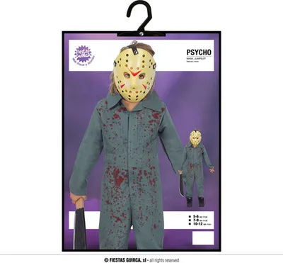 Zdjęcie produktu dla Guirca Psychopathen-kostüm 5-6 lat 5-6 lat
