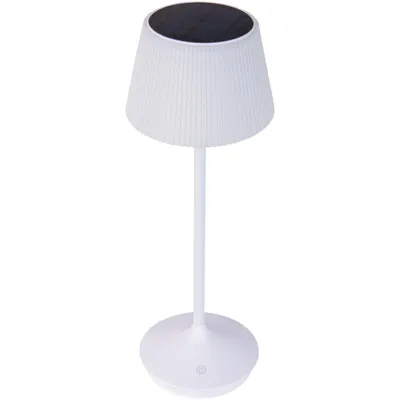 Obrázok produktu pre Stolná lampa LED biela, dotykový stmievač, dobíjateľná batéria, H 38 cm