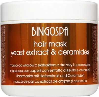 Produktbild von BINGOSPA Haarmaske mit Hefeextrakt 500 g