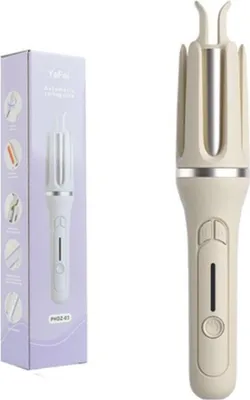 Image de INF Fer à boucler automatique 32mm pour des ondulations sans effort Jaune
