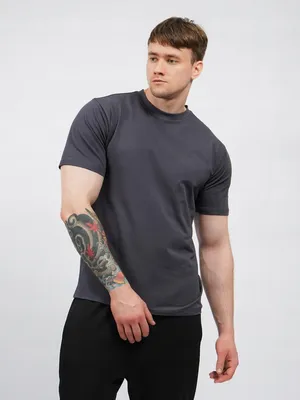Obrázok produktu pre MOD Jeans | Tricko Oversize Uni - Velkost L - Tmavo šedá - 100% bavlna - Pohodlné, Streetwear
