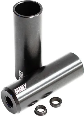Produktbild von Family Alloy 2-Pack BMX Pegs Schwarz