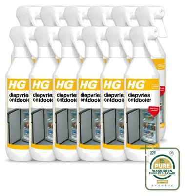 Produktbild von 12 x HG Gefrierschrank-Enteiser - 500 ml - Vorratspackung - 12 Stücke
