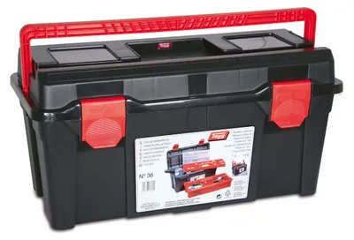 Produktbild von Tayg 136009 Werkzeugkasten aus Kunststoff Nr.36 Werkzeugkoffer No 36/580 x 285 x