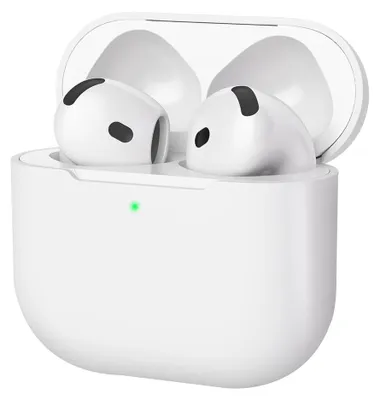 Produktbild von BigBen Connected, 360° Hartschalenhülle kompatibel mit Wireless Charging AirPods 4, Transparent