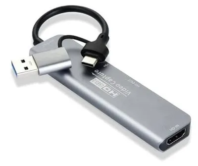 Zdjęcie produktu dla Karta przechwytująca wideo 4K HDMI na USB a/c do streamowania full hd 1080P