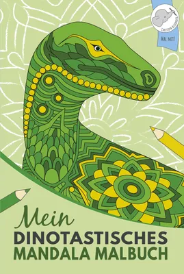 Produktbild von Mein dinotastisches Mandala Malbuch