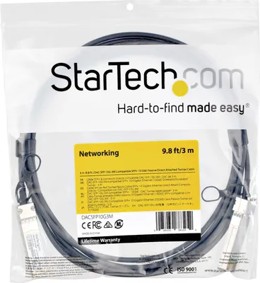 Zdjęcie produktu dla StarTech.com DACSFP10G3M, 3 m, SFP, SFP