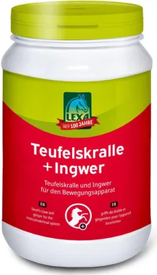 Produktbild von LEXA Ingwer & Teufelskralle, 1kg, Gewicht:1 kg