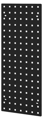Image de Panneau de rangement pour porte de placard MEGAN, noir, 270 x 684 x 10 mm