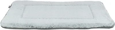 Produktbild von TRIXIE Liegematte Lino Soft - grau/hellgrau - 105 × 70 cm