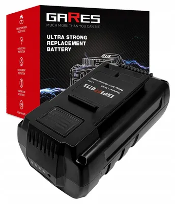 Produktbild von Gares Akkupack zum Zellentausch für Al-Ko 113611/ | 36 V 4 Ah Li-Ion | Ersatz-Zellenpack für Werkzeugakkus | Profi-Qualität Gares®