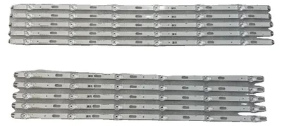 Obrázek produktu pro LED podsvícovací lišta, délka 130,3 mm, hliníkový materiál, určeno pro řadu modelů televizorů, světelný zdroj: LED diody, s možností stmívání
