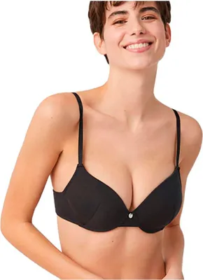 Zdjęcie produktu dla Ysabel Mora biustonosz push-up czarny 85 / B damski czarny 85