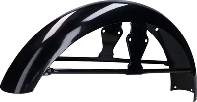 Obrázek produktu pro Kotflügel / Schutzblech vorn mit Strebe, schwarz glänzend für Simson S50, S51, S70