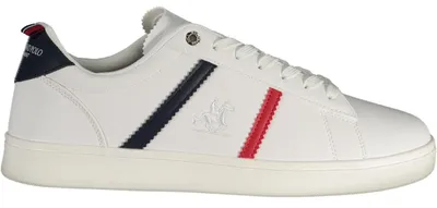 Produktbild von Stylischer Herrensneaker in Weiß mit Kontrastdetails und Komfortsohle