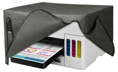 Produktbild von kwmobile Cover kompatibel mit MAXIFY GX5050 / GX5020 - Tasche Hülle Drucker - Staubschutzhülle Schutzhaube Schutzhülle - Dunkelgrau