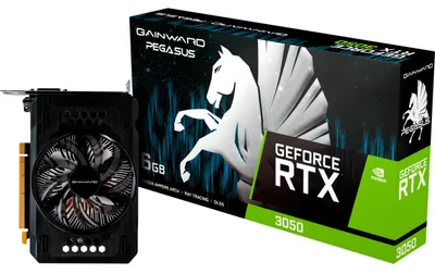 Produktbild von Gainward GeForce RTX 3050 Pegasus, Grafikkarte, (1x DisplayPort, 1x